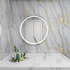 White Gold Marble Contact Paper - Image 8