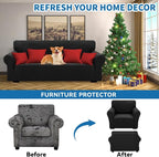 XINEAGE 2026 New Stretch Armchair Covers 1 Piece Chair Slipcovers Chair - Image 4