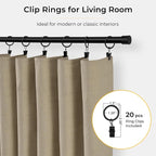 INOVADAY 100% Blackout Curtains - Image 5