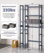 Homde Over The Toilet Storage - Image 2