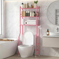 GloTika 3-Tier Over Toilet Storage - 150lb Total Capacity Metal Bathroom by QualityHomewareTimlessComfort