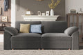 EASE MOOSE Comfty 2 Seat Couch, FSC Certified Modern Deep Seat Sectional Modular by EASEMOOSE