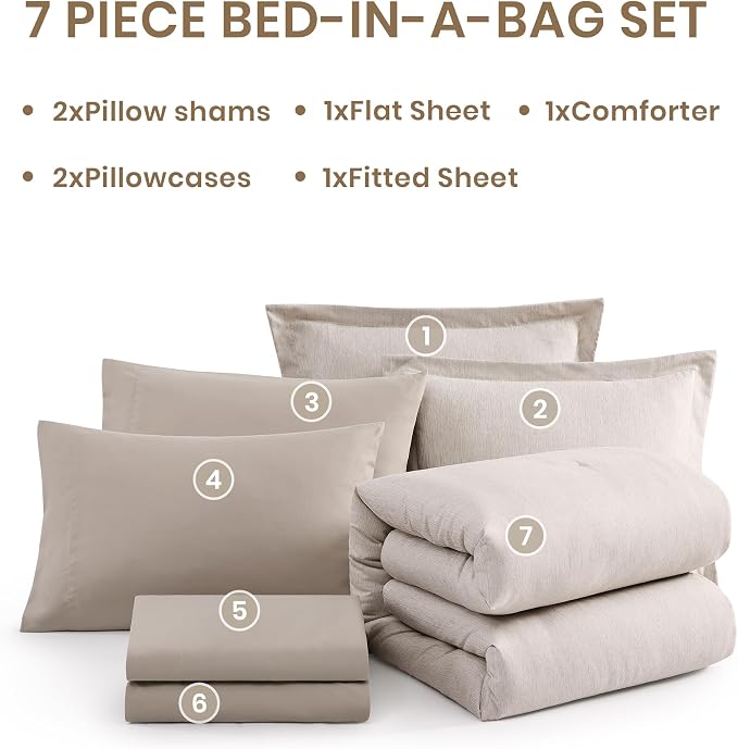Monbix Oversized King Comforter Set - Image 7