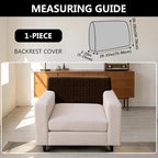 UNBBRRL Stretch Couch Backrest Cushion Cover - Image 2