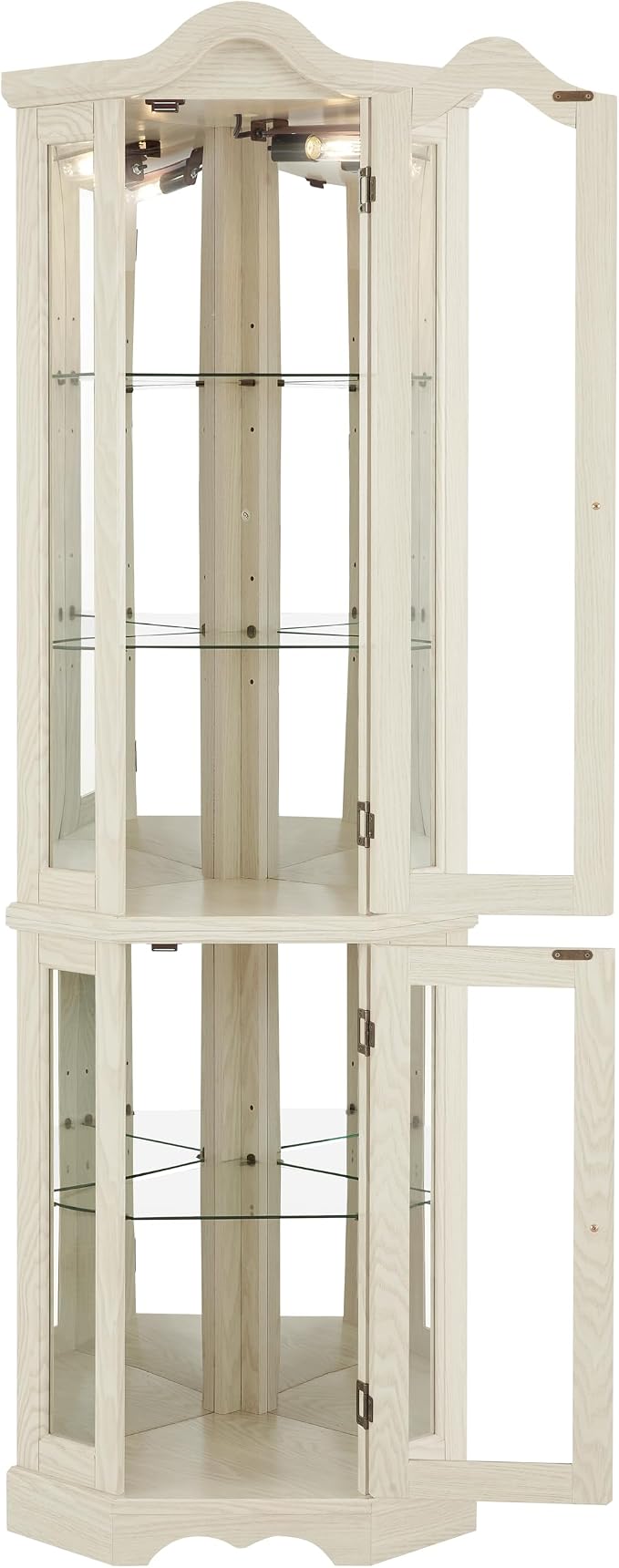 Glass Corner Display Cabinet - Image 8