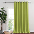 NICETOWN Room Divider Curtain 132 Inches Long, Wide Blackout Sliding Door by NICETOWN