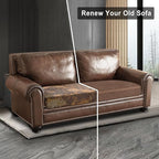 ANARACHON Leather Look Couch Cushion Covers Sofa Seat Slipcovers Sets Couches - Image 7