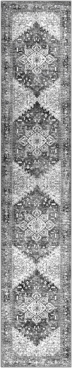 Yamaziot Washable Runner Rug, 2x10 Non-Slip Boho Hallway Kitchen Rug | Stain - Image 3