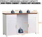 GDLF Large Coffee Bar Cabinet - Image 2