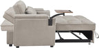 65" Cloud Couch Sleeper Sofa Bed - Image 7