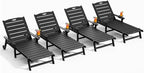 Outdoor Lounge Chair Set of 4 by LegacyAmerhomeDirect