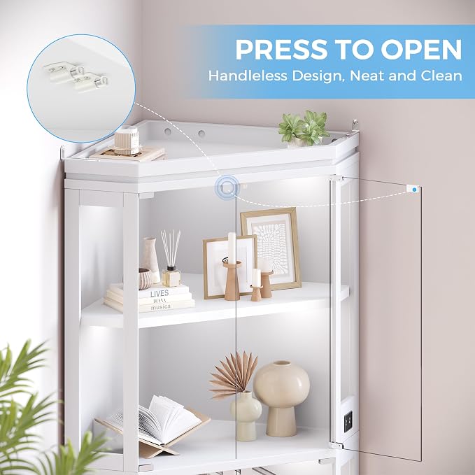 Jocoevol Corner Display Cabinet - Image 6