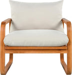 Merax Outdoor 4-Piece Acacia Wood Conversation Set - Image 7