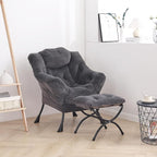 LITA Modern Accent Leisure Upholstered Sofa Chair, Lounge Reading Chair - Image 5