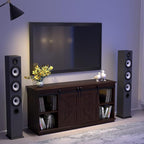 JUMMICO TV Stand for 65 Inch TV, Entertainment Center - Image 7