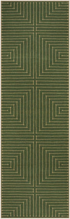 Lahome Green Runner Rug, 2x8 Washable Runner Rug - Image 7