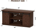 Shahoo Farmhouse Sideboard Buffet Cabinet, Coffee Bar Storage - Image 2