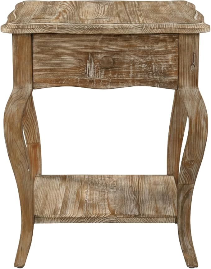 Austerity Rustic Solid Wood End Table - Image 8