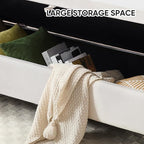48" End of Bed Bench, Modern Storage Benches - Image 3