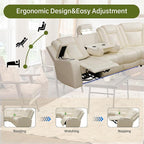 Electric Power Recliner Sectional - Image 5