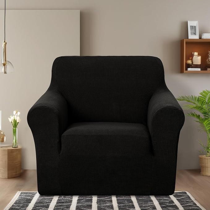 U-NICE HOME Stretch Recliner Chair Cover Armchair Slipcover, 1-Piece Chair cover - Image 2