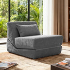 Fold Out Chair Bed, Folding Sofa Bed, 3 in 1 Convertible Sleeper Chair Bed by KAPEETOO