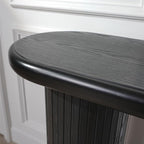 56" Wood Console Table for Entryway, Modern Sofa Table for Living Room - Image 8