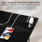 TEMI Small Computer Desk Folding Table - Image 5
