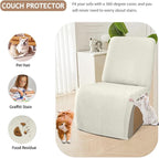 ALIECOM 100% Waterproof Recliner Sectional Couch Covers L Shape Stretch Corner - Image 6