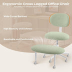 Pinmoco Ergonomic Cross Legged Office Chair - Image 3