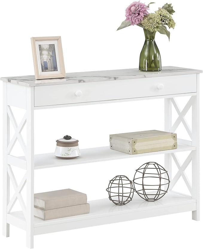 Convenience Concepts Oxford 1 Drawer Console Table - Image 4