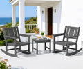 SERWALL Outdoor Rocking Chair Set of 2 by SERWALL