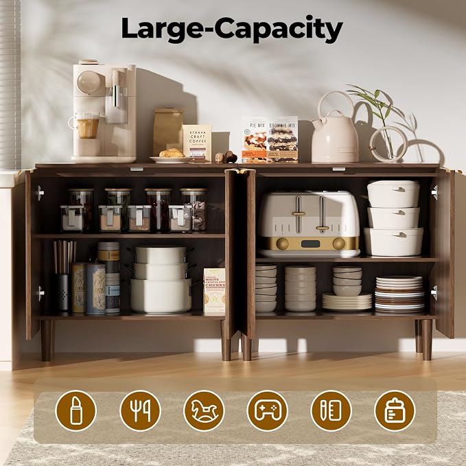 Sideboard Buffet Storage Cabinet - Image 6