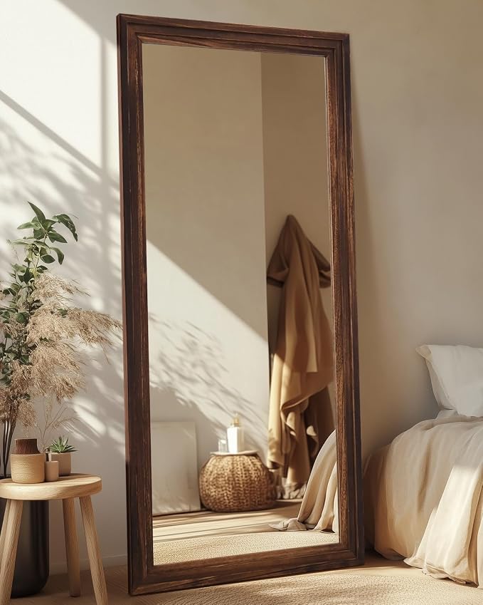 Full Length Mirror, Oversized Stand Up Mirrors Large Wall Mirrors, Wall Mounted - Image 2