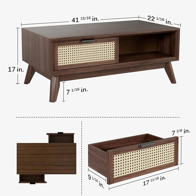 Bme Solid Wood Jasper Coffee Table - Image 2