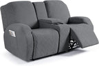 Ruaozz Loveseat Recliner Covers by RuaozzFurnitureCovers