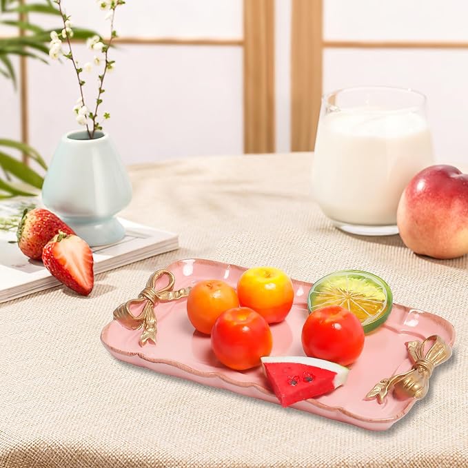 Vintage Decorative Tray Jewelry Tray Towel Tray Storage Tray Rings Necklace - Image 5