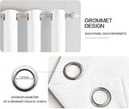 MIULEE 100% Blackout Linen Curtains - Image 4