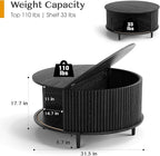 JOINICE Round Coffee Table - Image 2