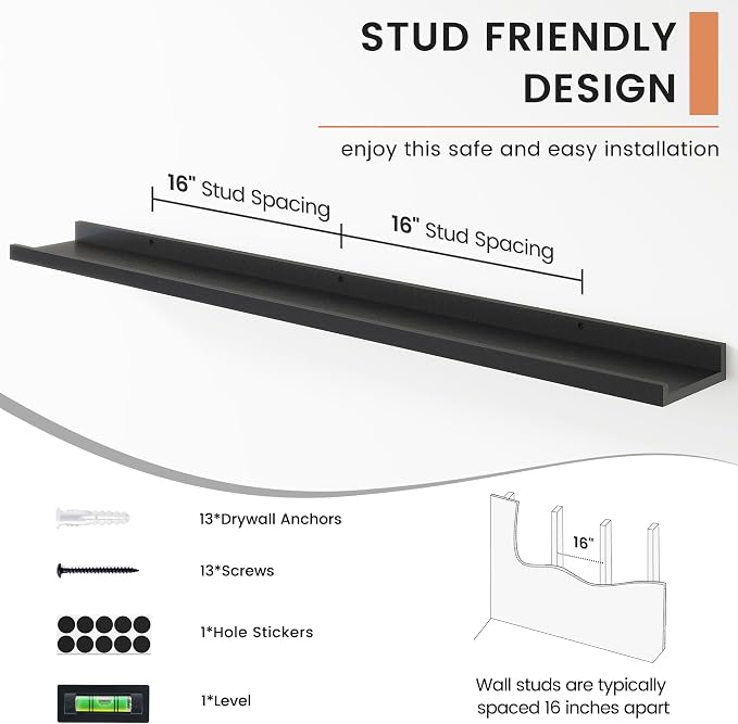 FLYJOE Floating Picture Ledge Shelves - Image 5