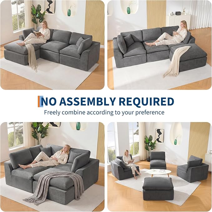 Garvee Modular Sectional Sofa, Sectional Couches - Image 3