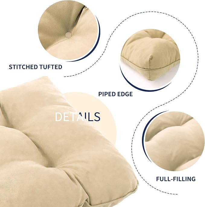 IPYNBAP Outdoor Bench Cushion, Waterproof Bench Cushion - Image 5