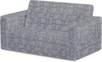 Delta Children - Serta Perfect Sleeper Kids 2-Seater Sofa, Convertible 2-in-1 - Image 9