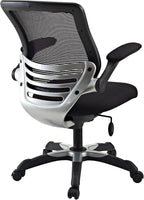 Modway Edge Mesh Back and Mesh Seat Office Chair In Black - Image 6