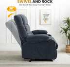 BOSMILLER Reclining Sofa with Cup Holders - Image 5