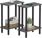 TUTOTAK Small Side Table, Narrow End Table, Skinny Sofa Table, Slim Nightstand by ChoosetutotakFurnitureBuildYourCozyHome