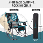 FUNDANGO Oversized Rocking Camping Chair - Image 2