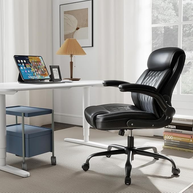 AnyGod Ergonomic Mid-Back Desk Chairs Comfy - Image 2