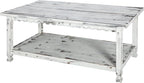 Country Cottage 42-Inch Farmhouse Coffee Table - Image 7