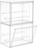 LXLXXL Acrylic Display Case for Collectibles 3 Layer Adjustable Figure Display by LXLXXL
